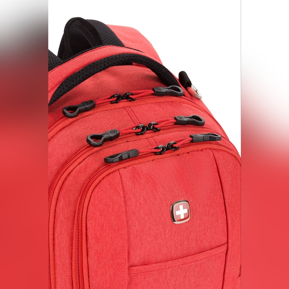 SWISSGEAR 5505 Laptop Backpack - Dark Orange *gently used* - Picture 3 of 9